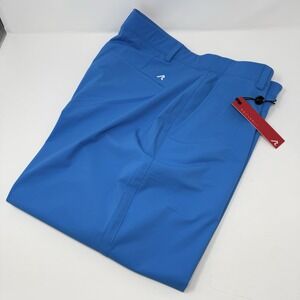 NWT RedVanly Hanover Shorts 9" Mens Large Blue Golf Pull On Stretch Performance